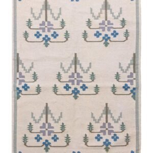 Modern Flatweave Rug - 156 x 101 cm